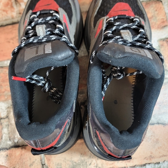 Puma RS Fast "APM" Black/Castlerock/ Red Sneakers Kids Size 5.5 - Picture 8 of 12